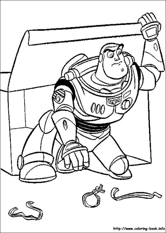 Toy Story coloring picture